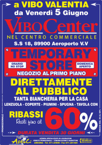 Allestimento Temporary Store Biancheria ViboCenter
