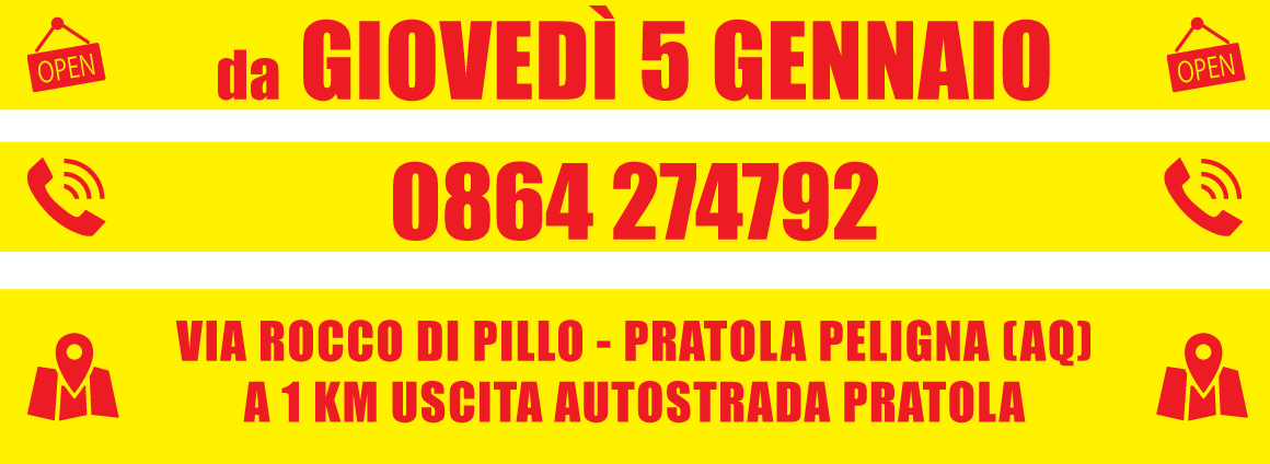 Svendita Luigi Liberatore dal 5 gennaio 2017