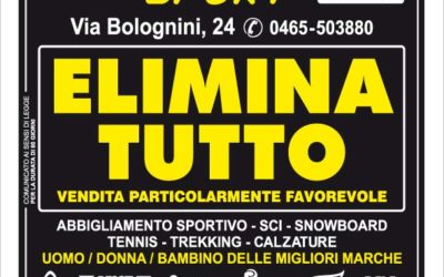 Pinzolo: Il Laboratorio dello Sport elimina tutto!