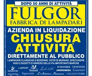 Pagliare del Tronto: Fulgor lampadari liquida tutto!