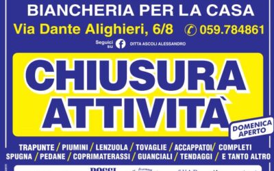 Spilamberto – Modena: Bimar chiude ed elimina tutto!