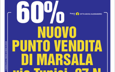 EMPORIO CASA MARSALA sconti fino al 60%