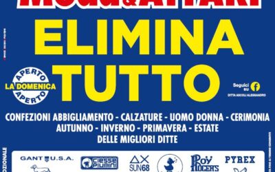 SASSOFERRATO: MODA & AFFARI SCONTI dal 50% all’80%