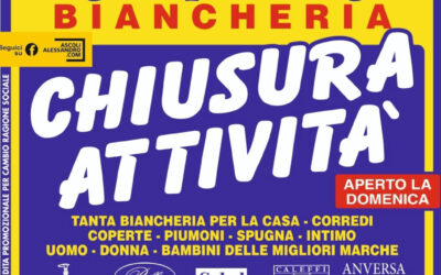 Salerno: Caprio biancheria CHIUDE ED ELIMINA TUTTO