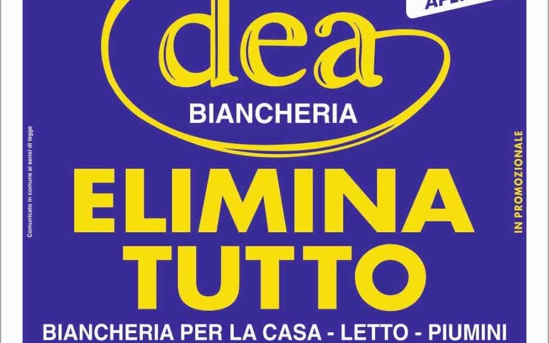 Torino: Dea biancheria elimina tutto!