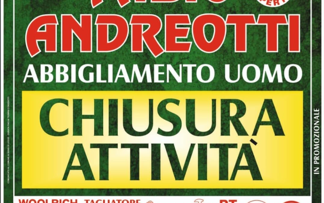 Roma:FABIO ANDREOTTI Fuori Tutto